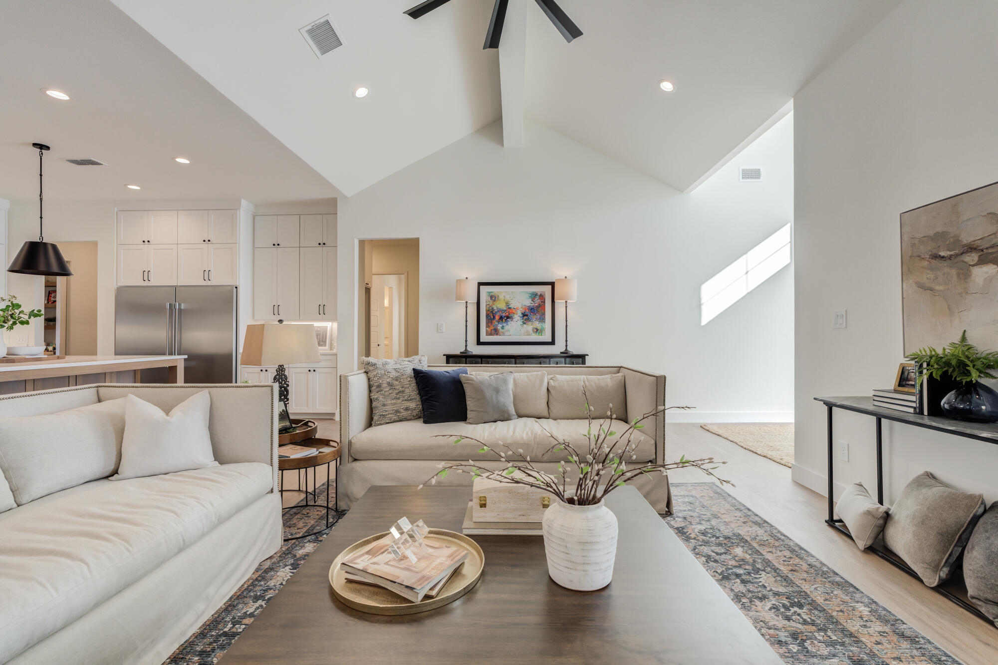 3608 144th Street Lubbock, TX 79423 - Photo 5 of 51 a living room with furniture and a rug