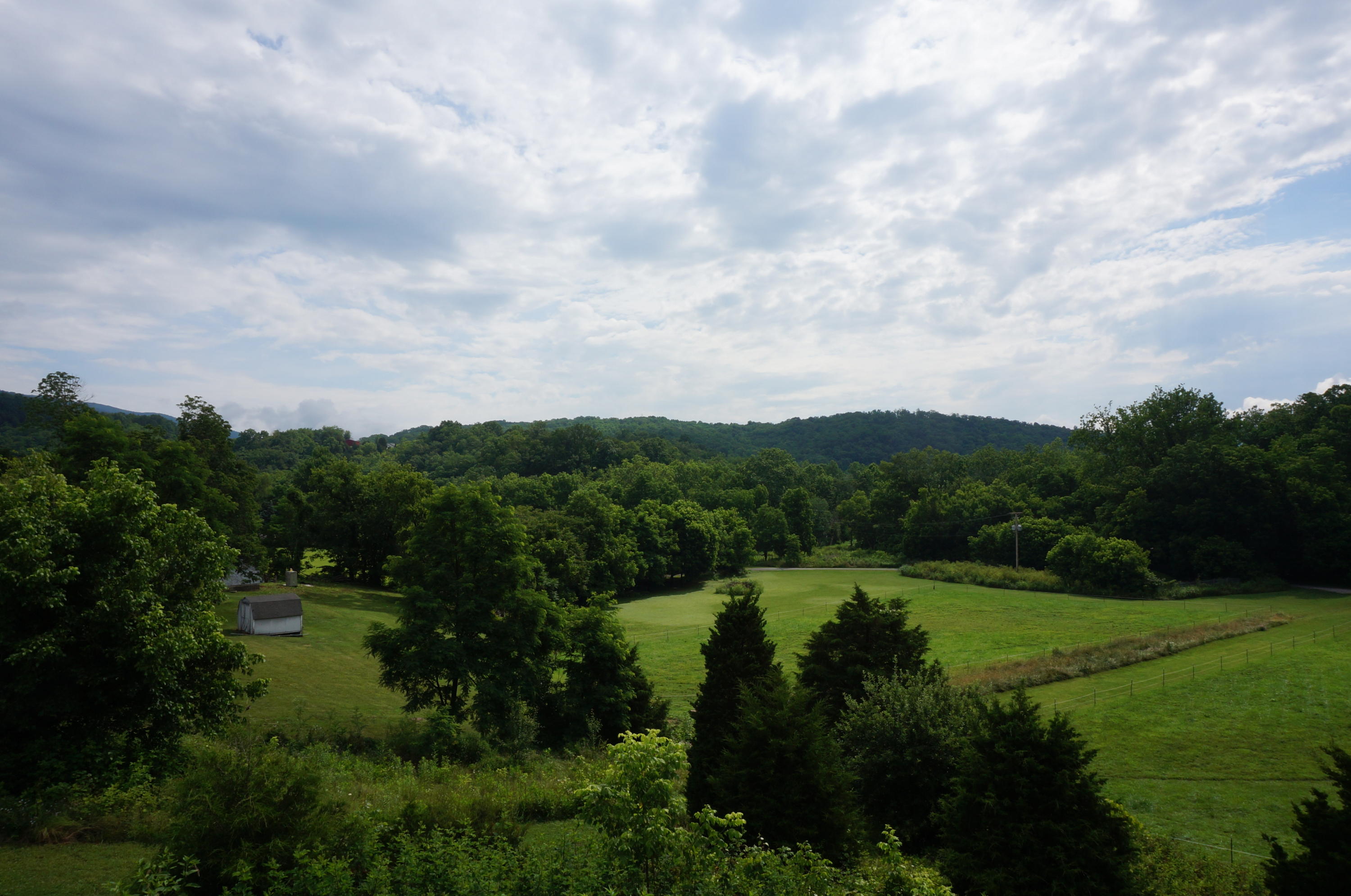 5734 North Fork Road Elliston, VA 24087 - Photo 11 of 27 aerial view of green landscape with trees