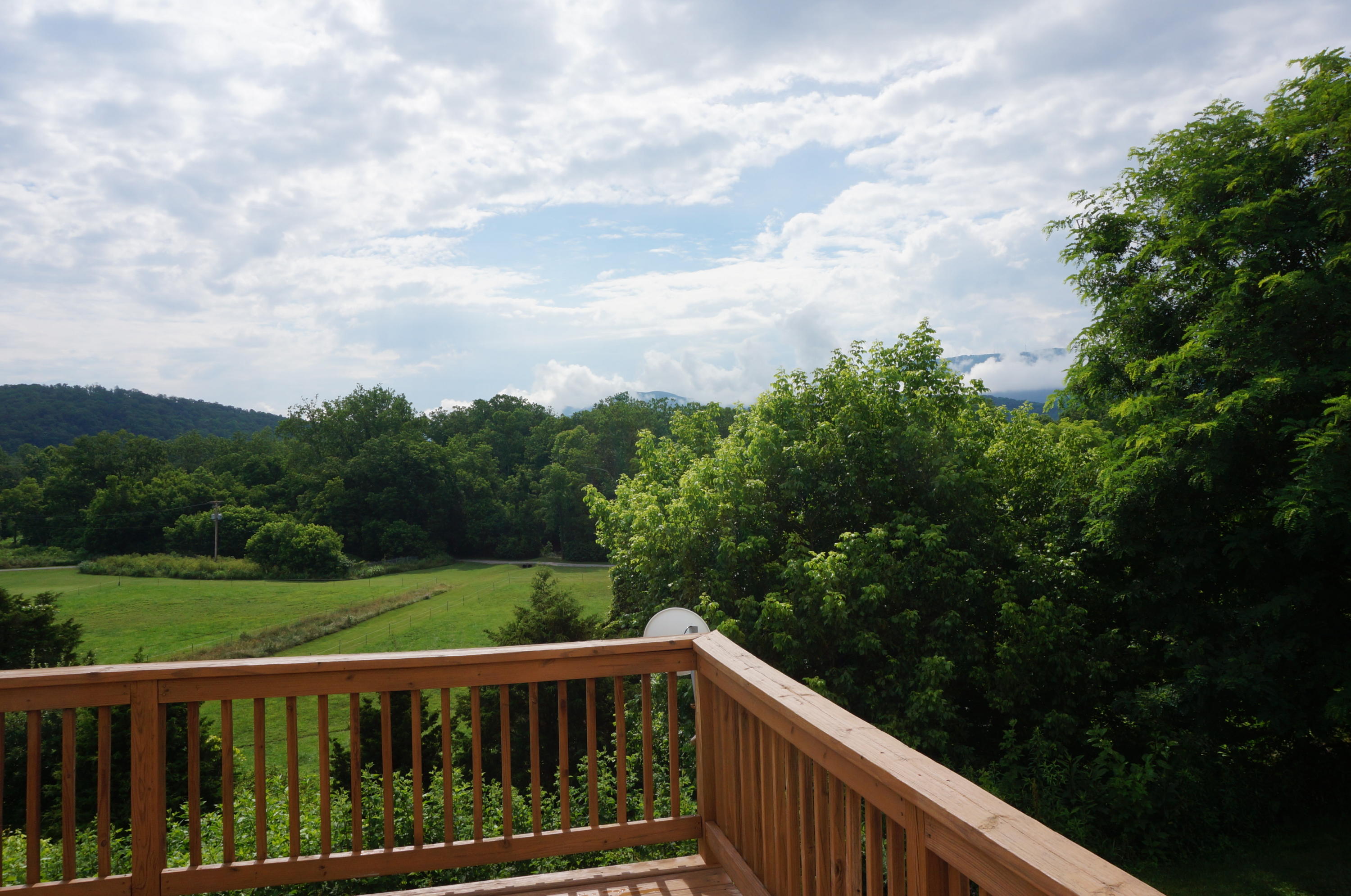 5734 North Fork Road Elliston, VA 24087 - Photo 10 of 27 swimming view from a balcony