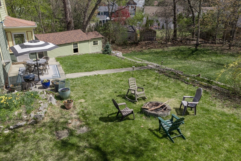 54 Oak Street Dedham, MA 02026 - Photo 34 of 36 a view of outdoor space yard and patio