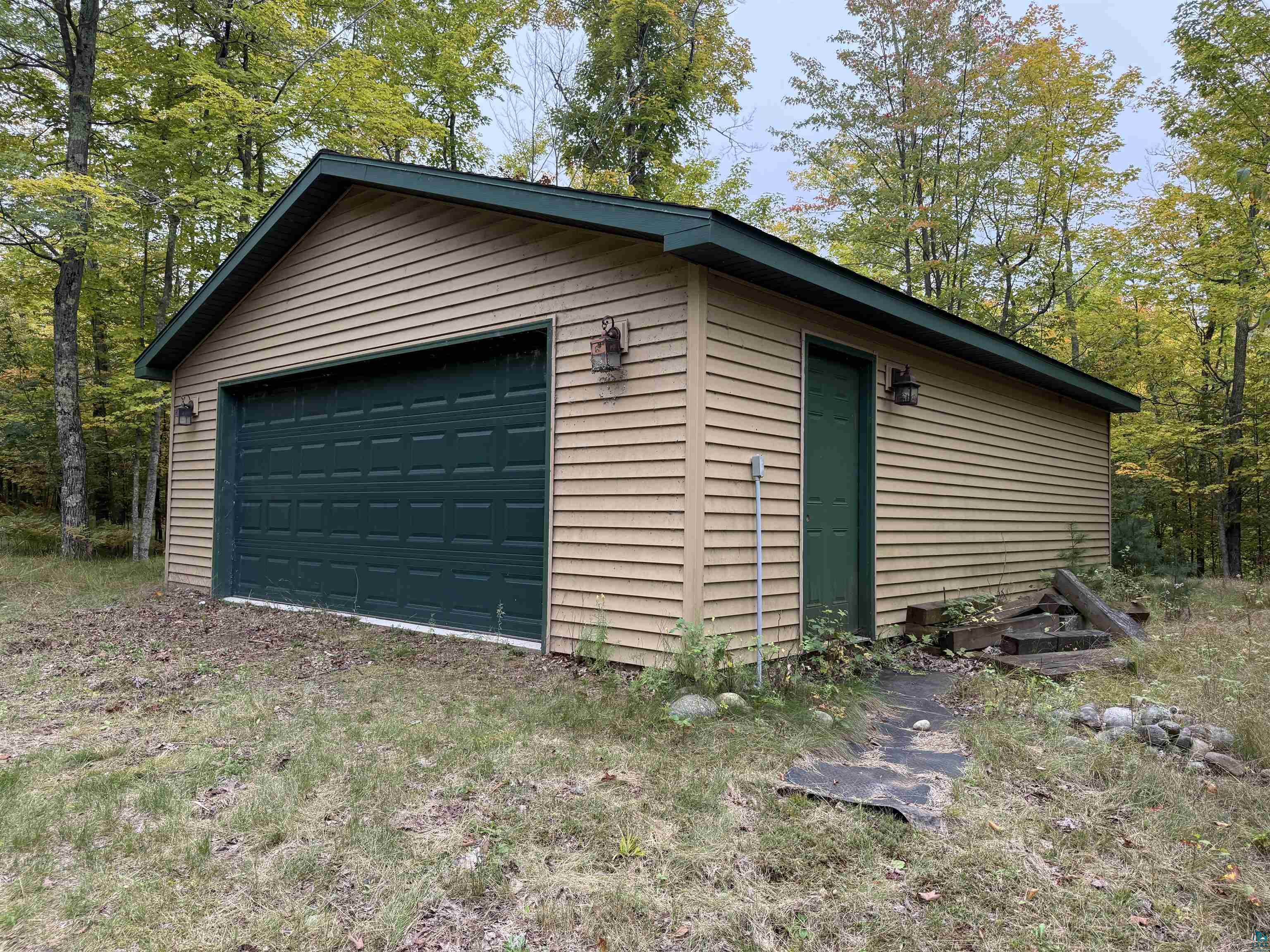 63380 Trout Lake Road Iron River, WI 54847 - Photo 5 of 36 View of detached garage
