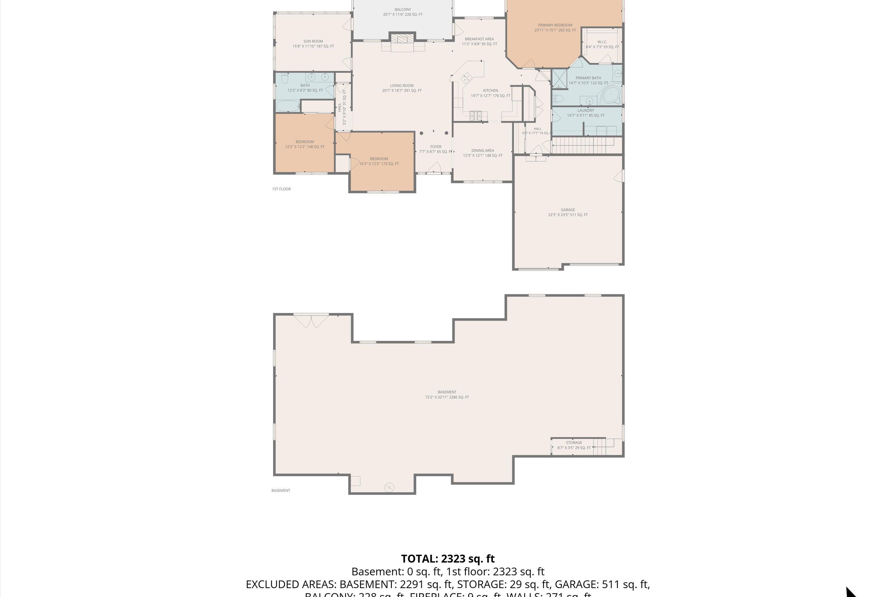 137 Shanleys Loop Ferrum, VA 24088 - Photo 45 of 45 Floor Plan