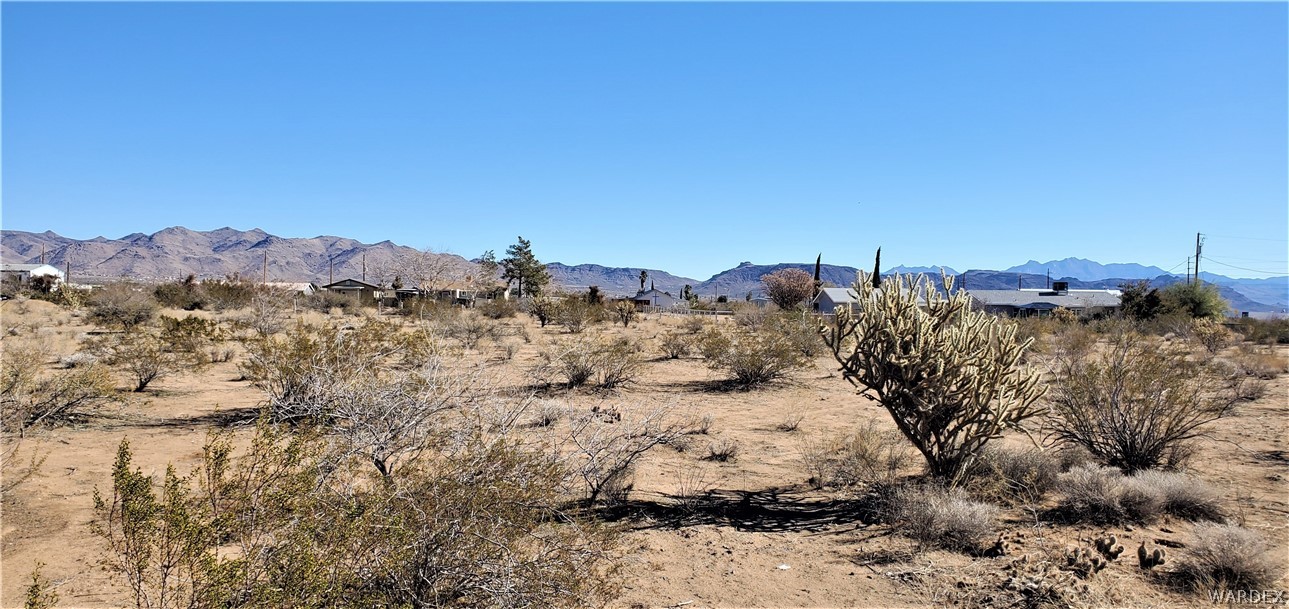 0 North Verde Road Golden Valley, AZ 86413 - Photo 6 of 16 a view of a yard with a mountain