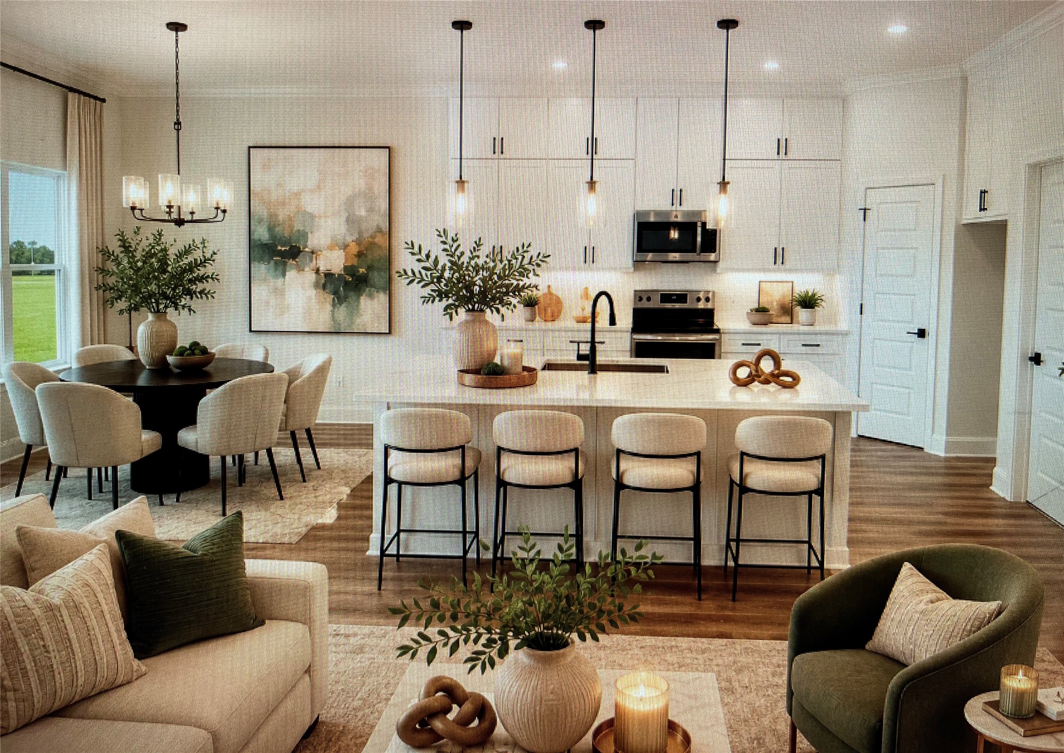 Virtually Staged furniture not included