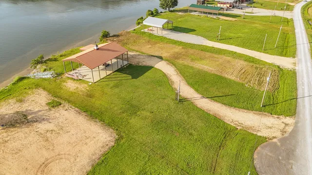 a ocean view with mountain view
