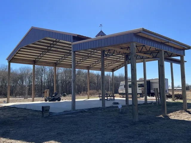 a view of lake from balcony