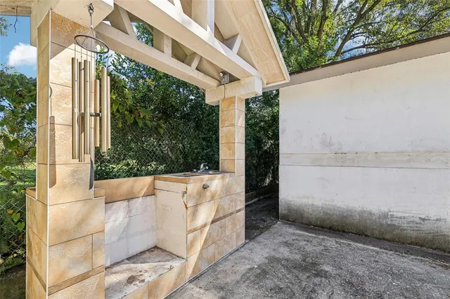 a view of outdoor space and yard