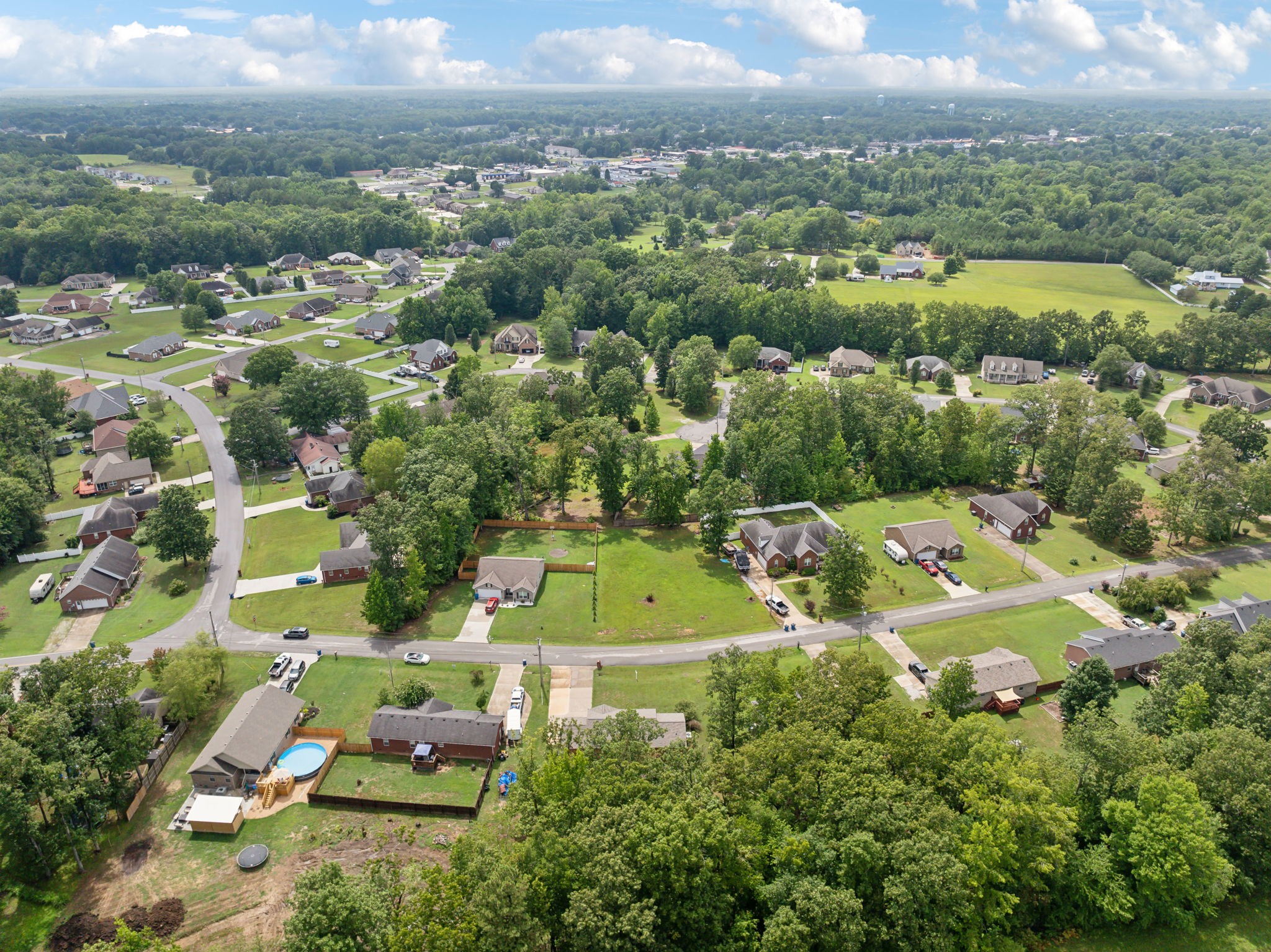 373 Oak Hollow Road Manchester, TN 37355 - Photo 30 of 34 an aerial view of multiple house