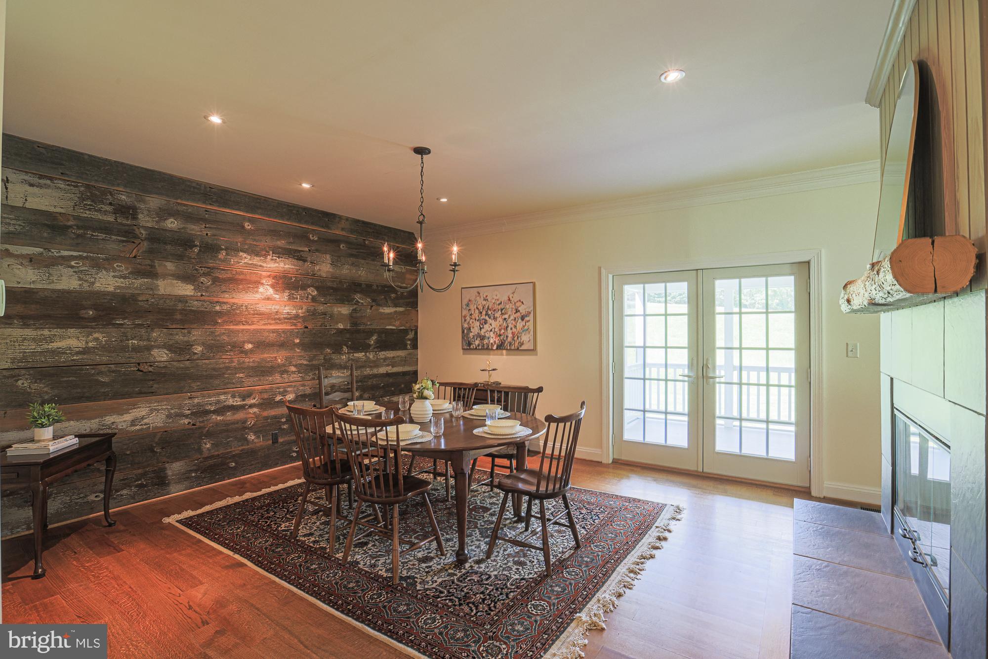 19020 Gunpowder Road Hampstead, MD 21074 - Photo 50 of 109 Dining room w/barnwood wall