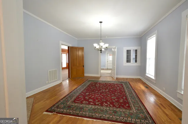 a view of an empty room with window