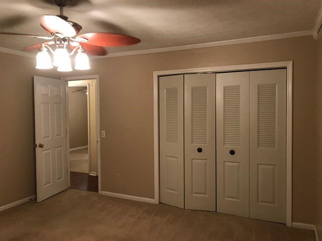 4109 Pickering Drive Columbus, GA 31907 - Photo 10 of 11 wooden floor in an empty room with a mirror