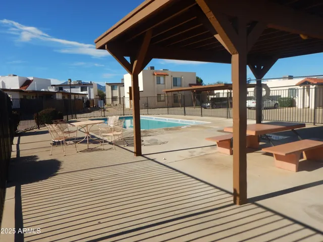 a view of a terrace view