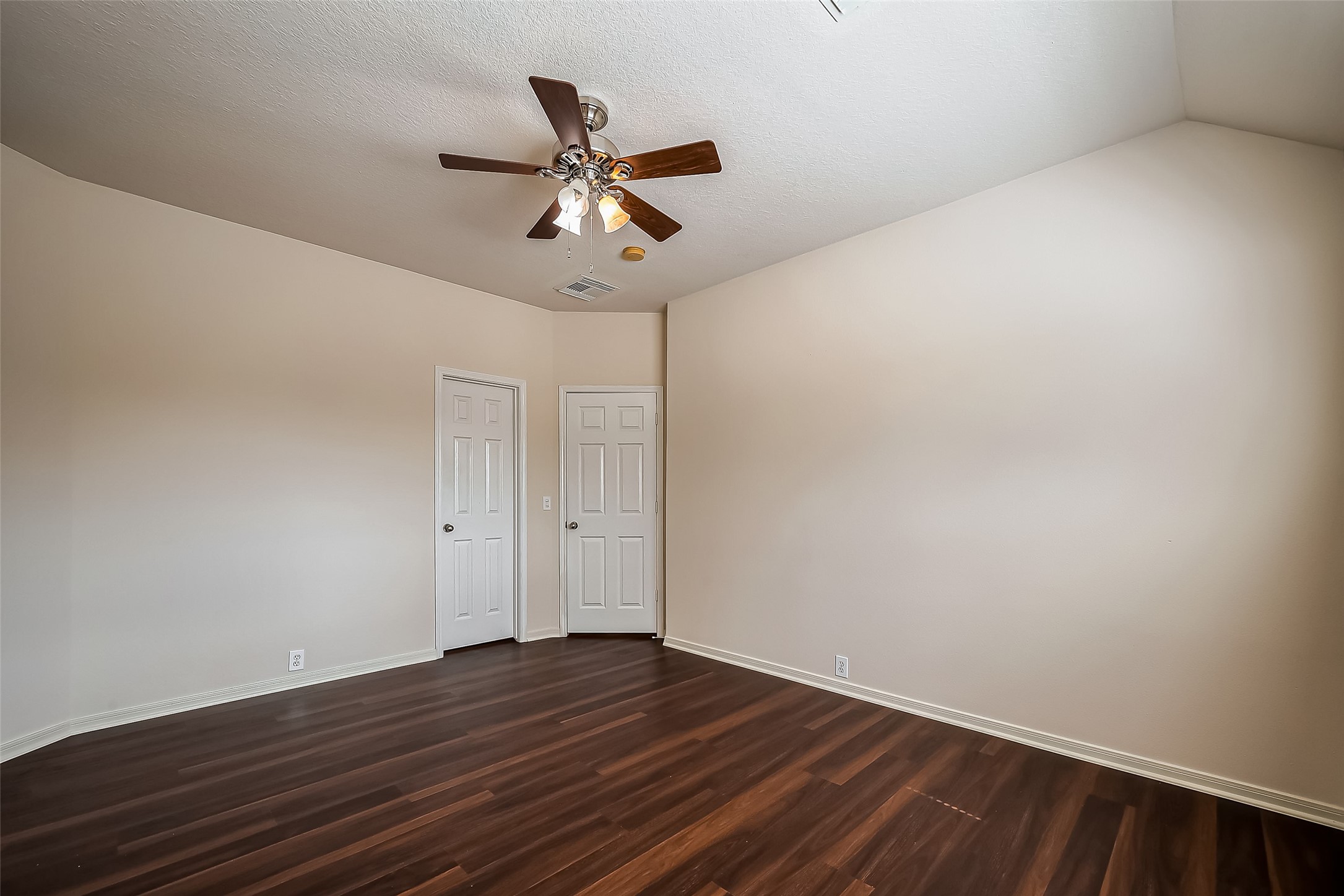 20006 Shavon Springs Drive Spring, TX 77388 - Photo 37 of 50 a view of a room with wooden floor and fan