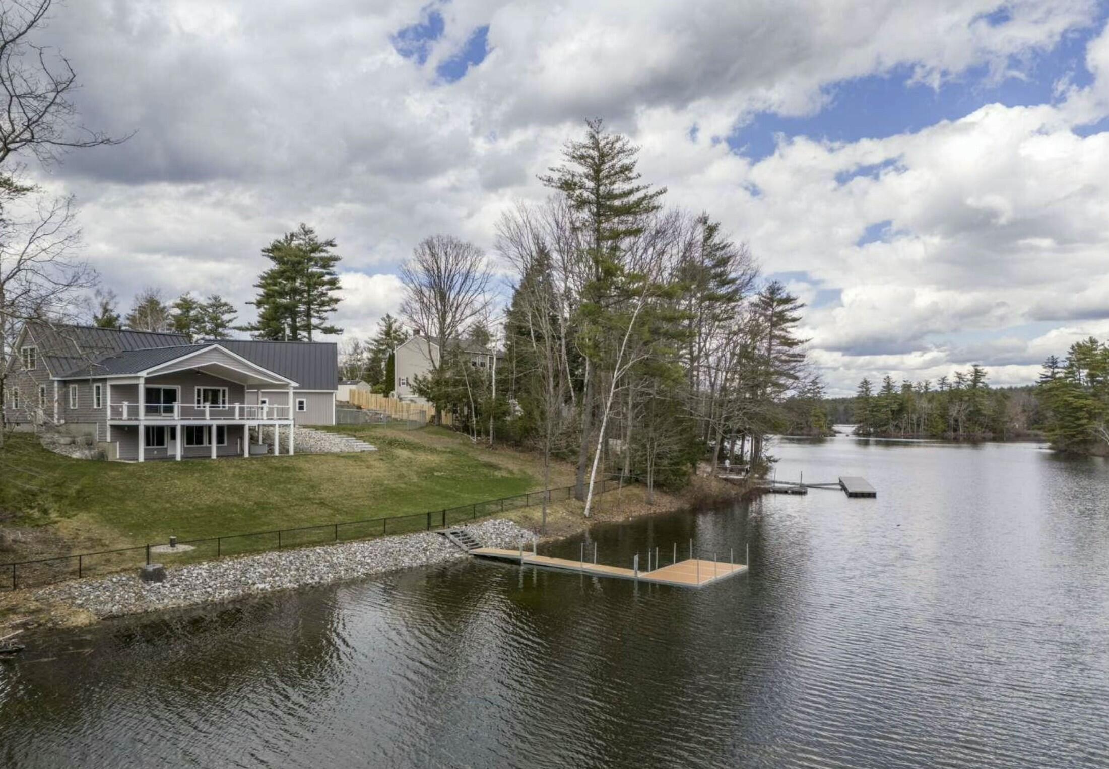 175 Stuart Shores Road Standish, ME 04084 - Photo 4 of 29 Dock In the summer