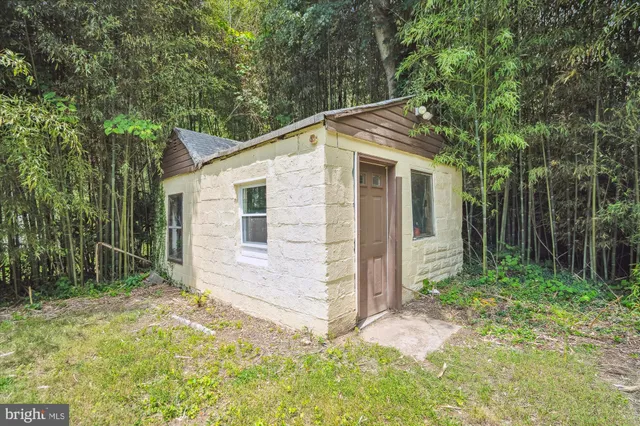 a view of closet area