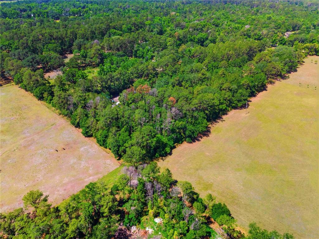 1074 Culbreath Road Brooksville, FL 34602 - Photo 15 of 20 an aerial view of a houses with a yard