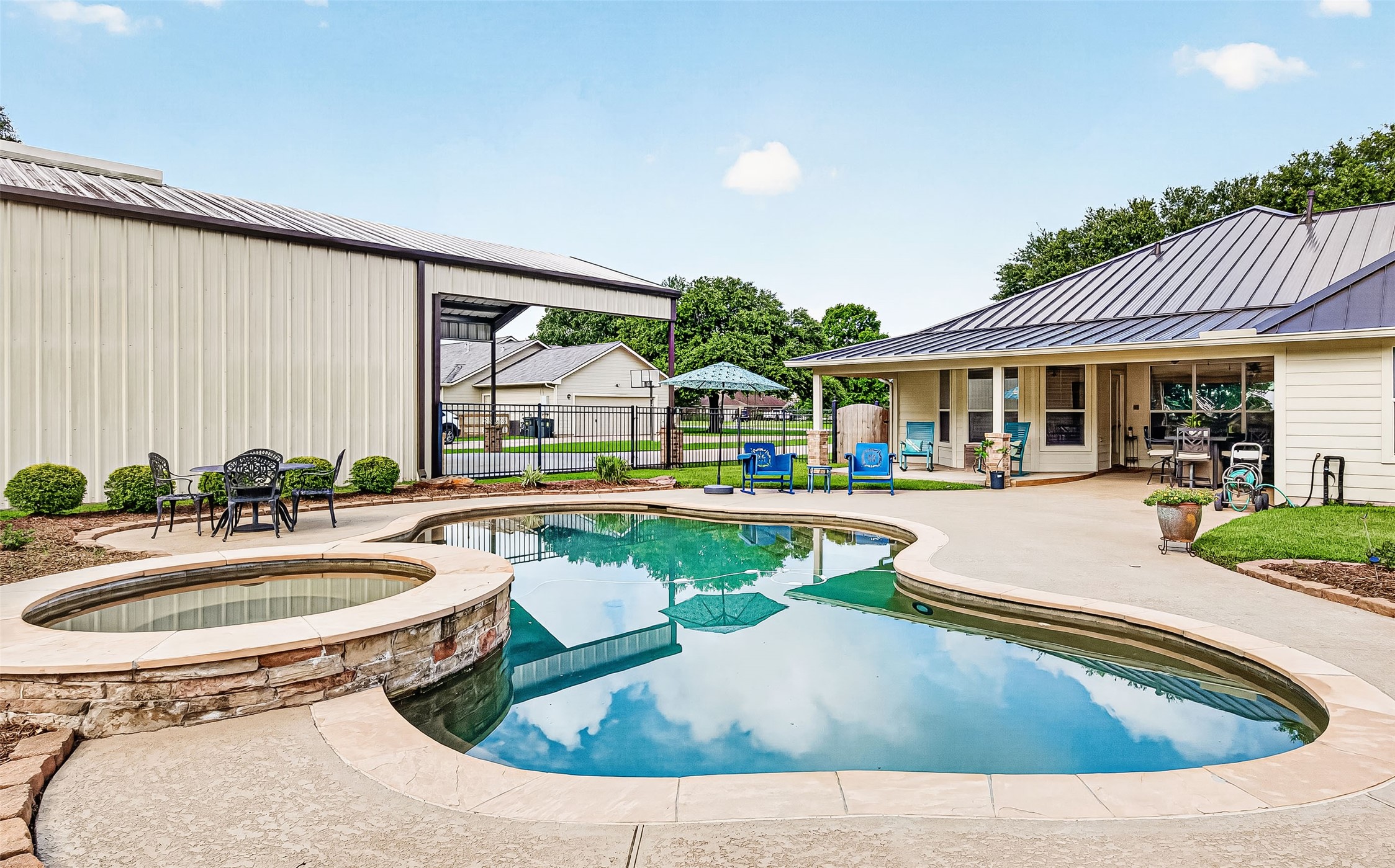 3326 River Bend Drive Rosenberg, TX 77471 - Photo 1 of 29 backyard oasis -pool -spa - evening of fun and relaxation awaits
