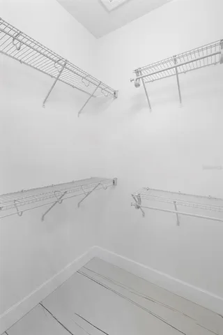 a view of empty room