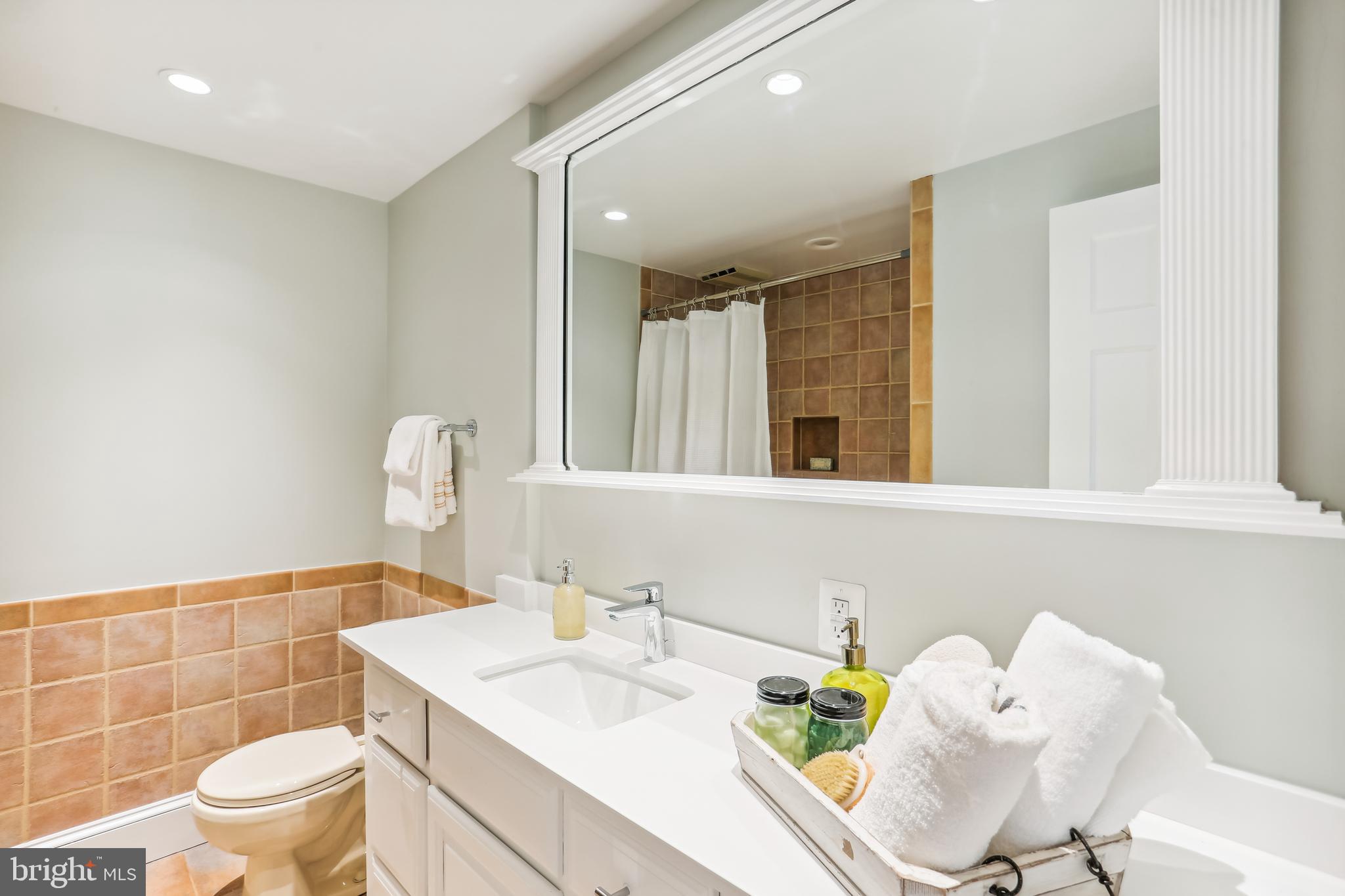 306 Dennis Avenue Silver Spring, MD 20901 - Photo 33 of 61 Hall Bath with New Quartz counter