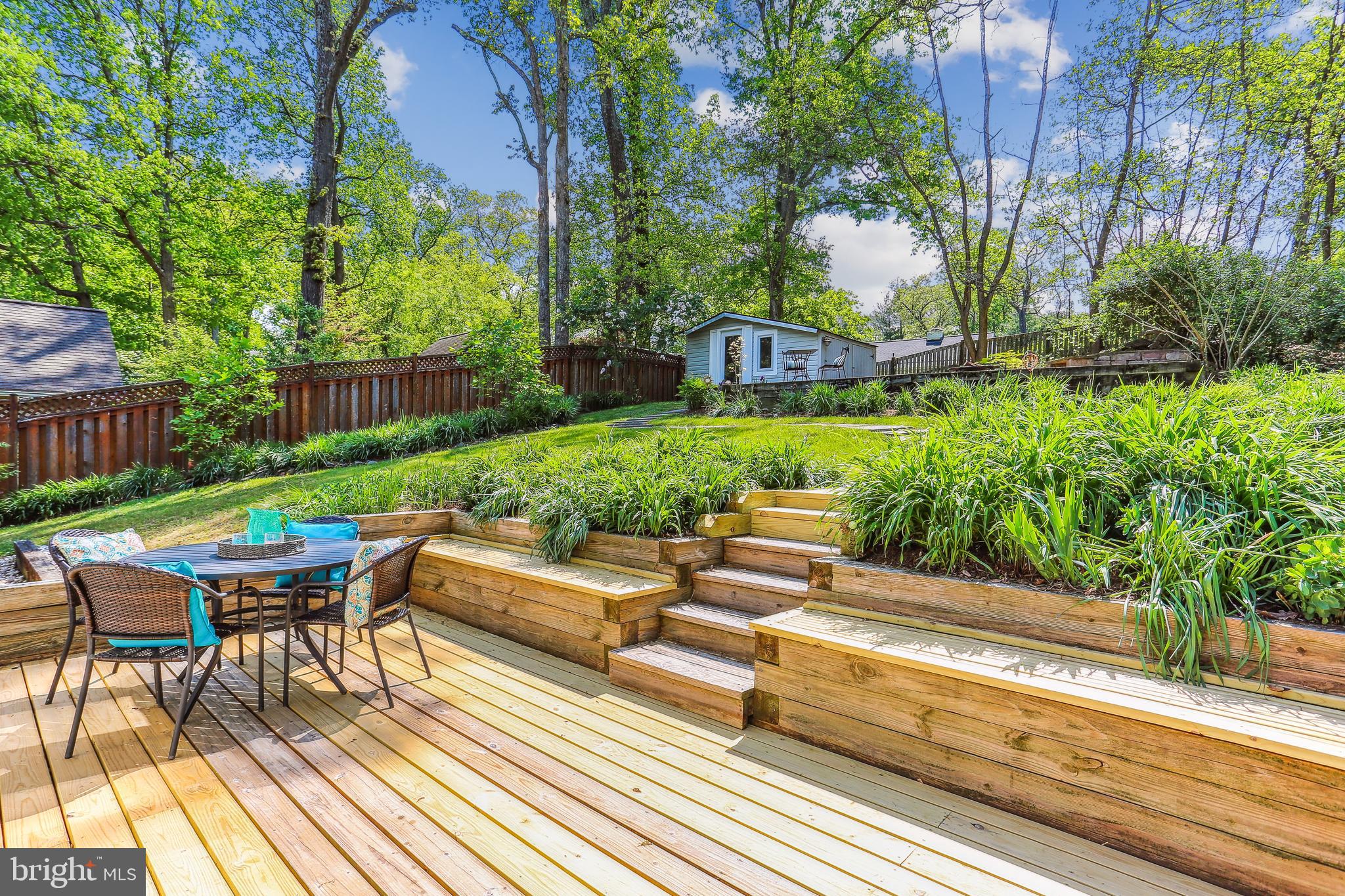 306 Dennis Avenue Silver Spring, MD 20901 - Photo 48 of 61 Nice sunny deck with built in benches