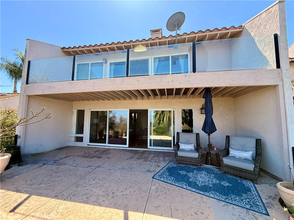 2235 El Capitan Drive Riverside, CA 92506 - Photo 3 of 5 Rear elevation with seating and standing room to enjoy spectacular overlooking views of Riverside
