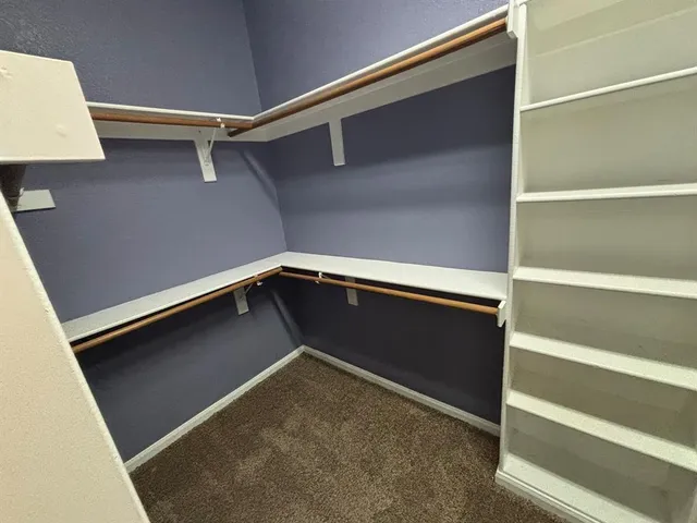 a view of walk in closet
