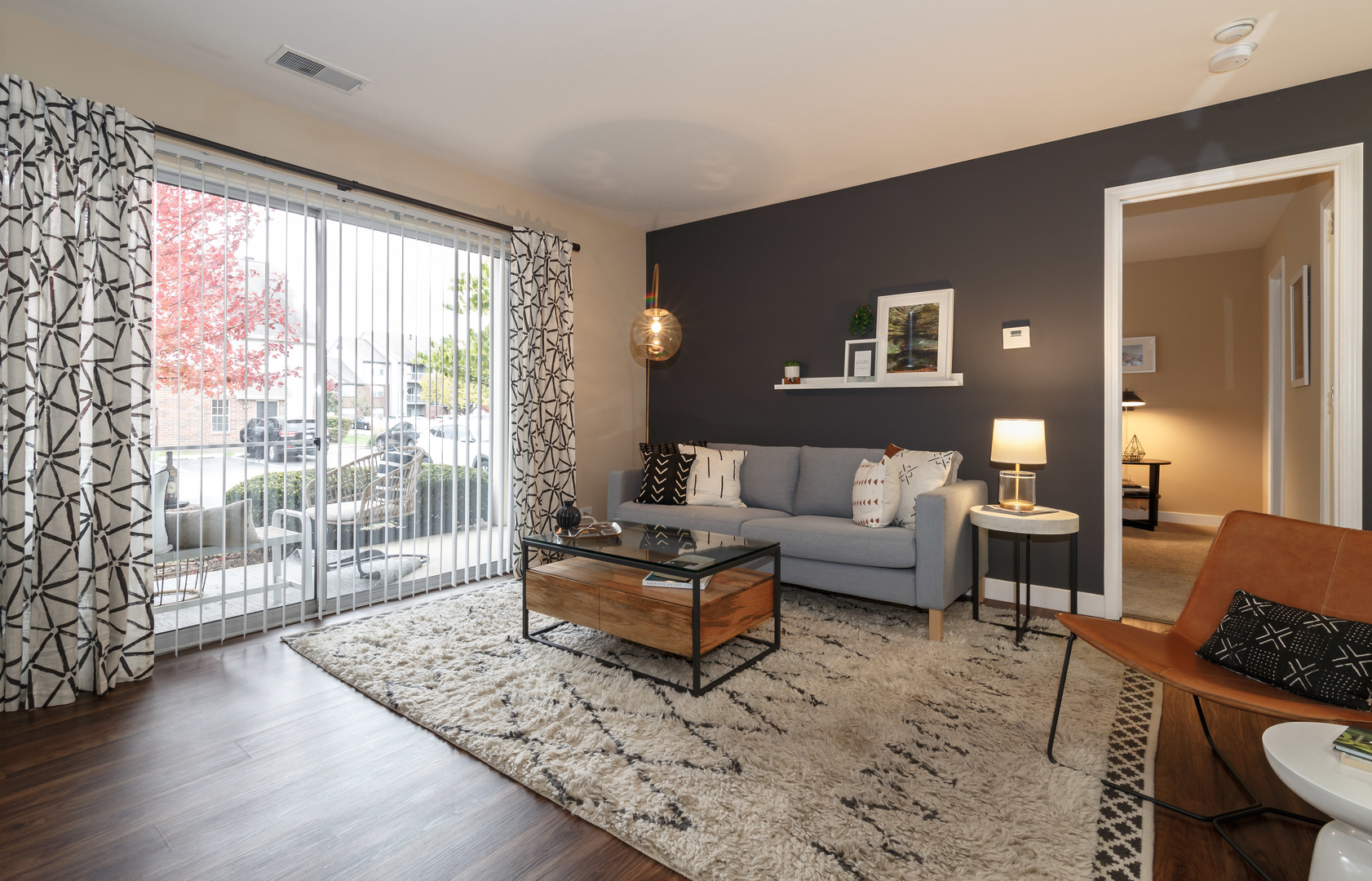 Undisclosed Address Wheaton, IL 60189 - Photo 2 of 17 a living room with furniture and wooden floor
