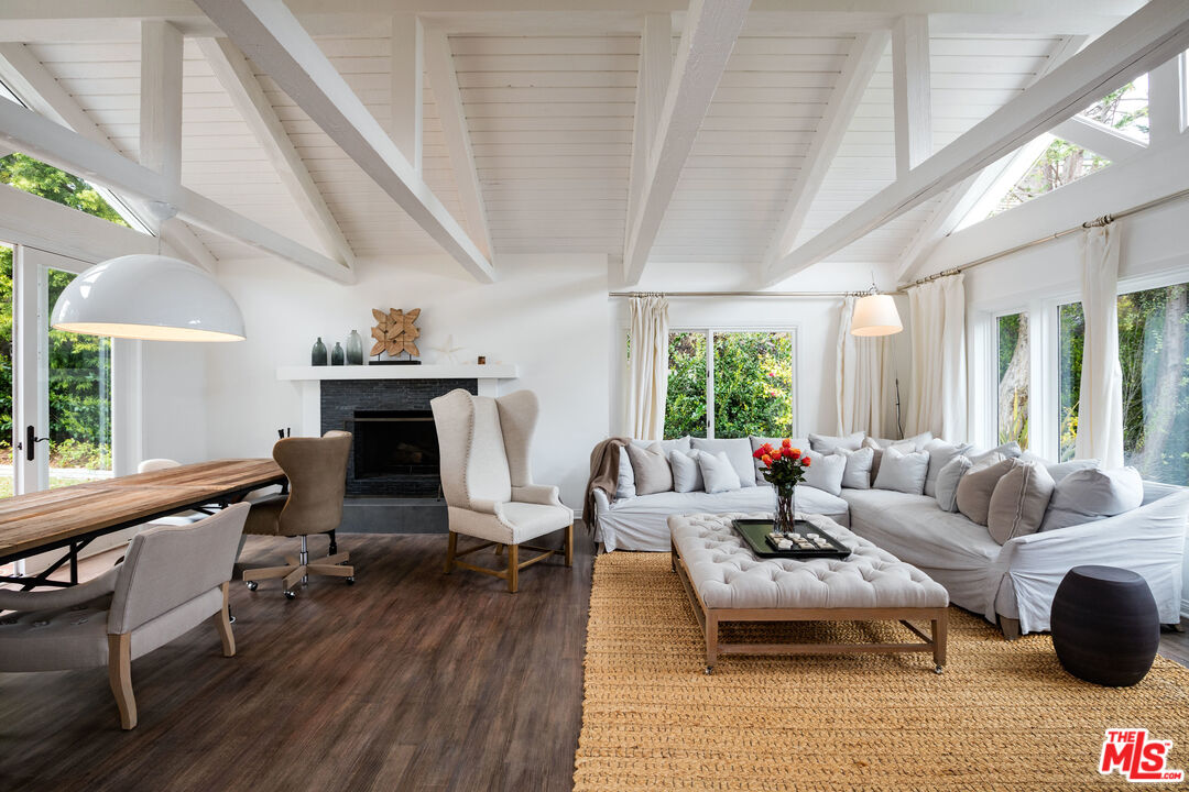 29225 Cliffside Drive Malibu, CA 90265 - Photo 8 of 33 a living room with furniture and a large window