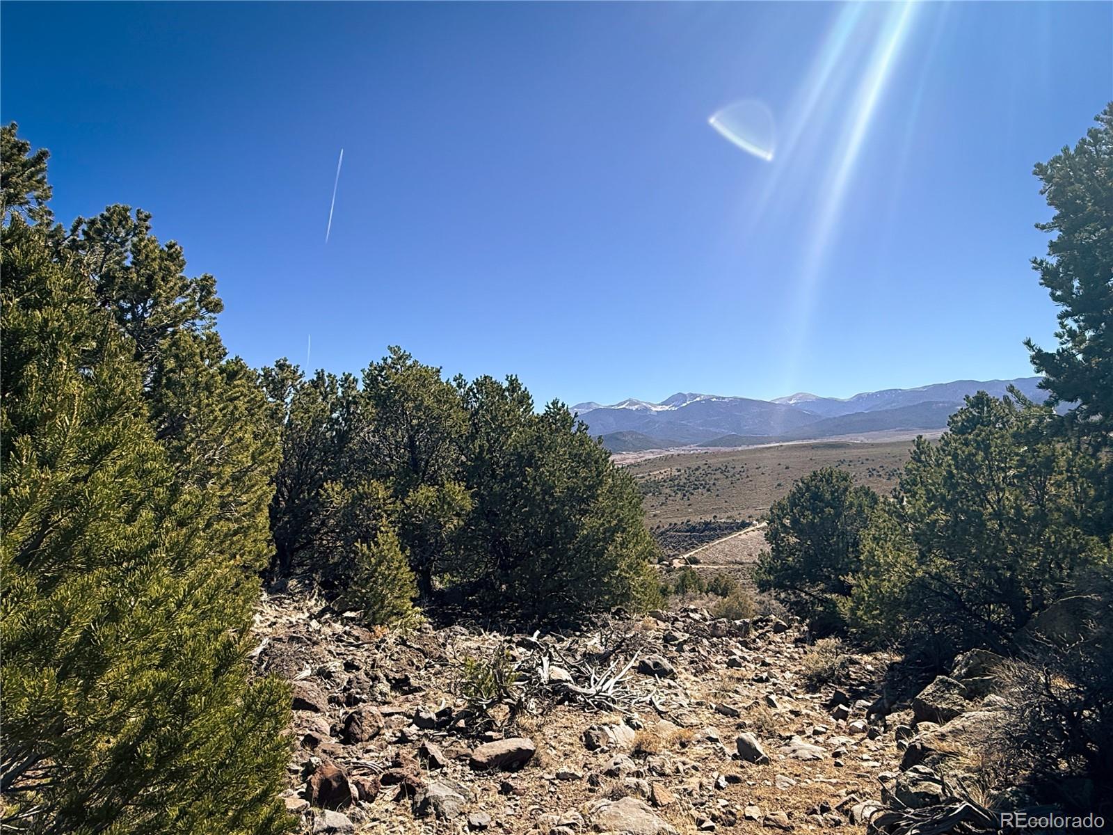 0 Sanchez Reservoir Road San Luis, CO 81152 - Photo 10 of 22 a view of a mountain range with trees in the background