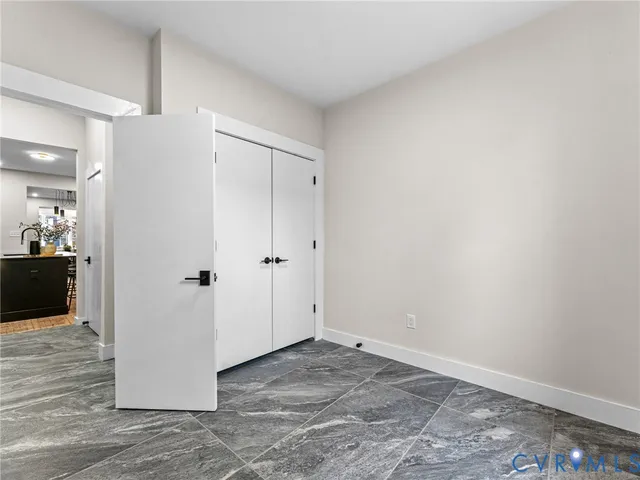 wooden floor in an empty room