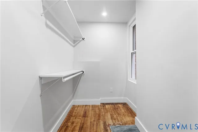 a view of room with window