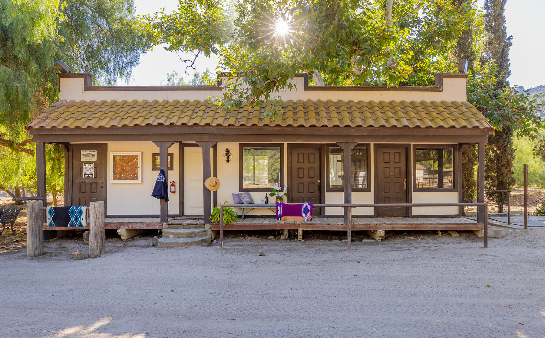 10480 Creek Road Oak View, CA 93022 - Photo 40 of 52 a view of a house with patio