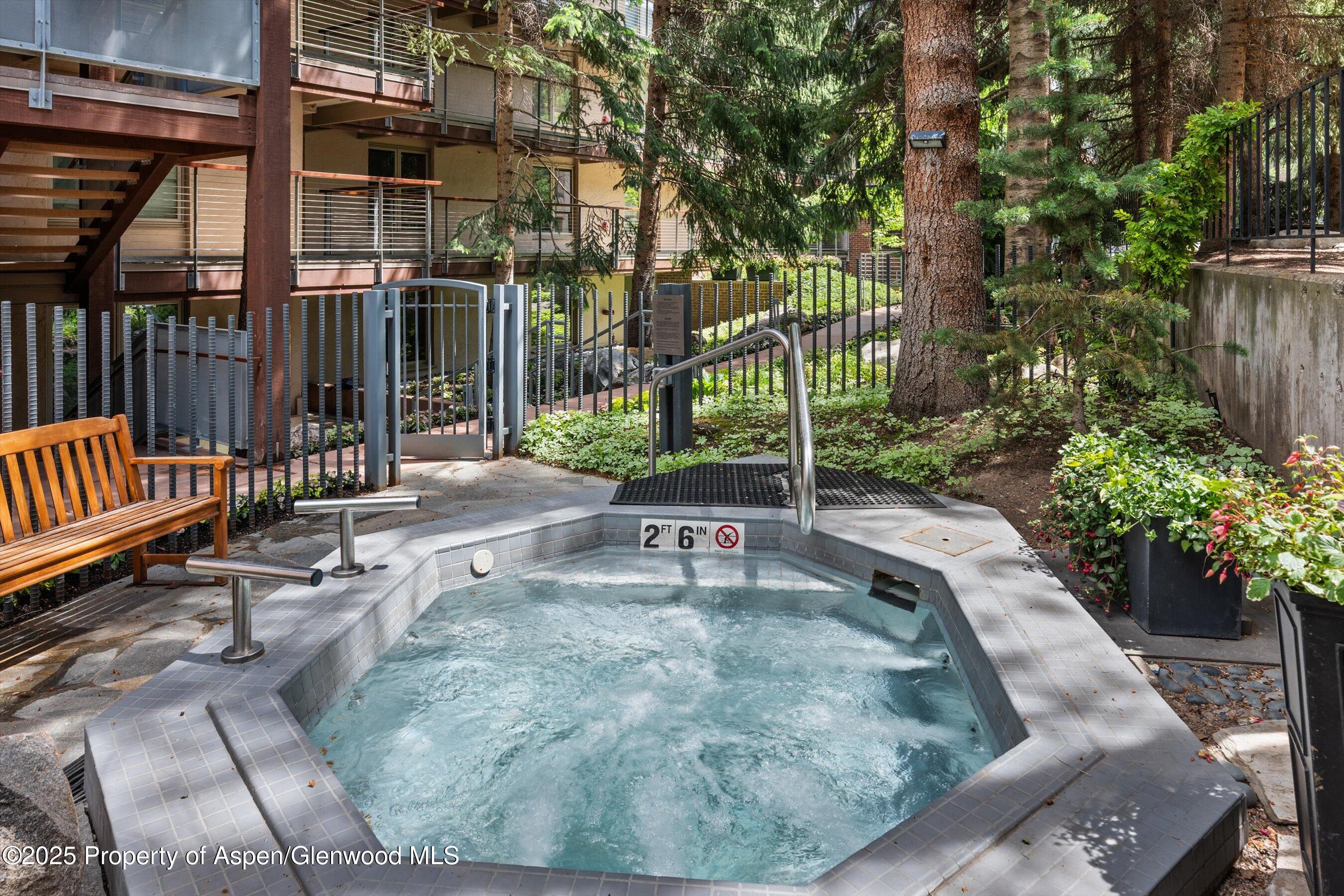 1034 East Cooper Avenue, Unit 16 Aspen, CO 81611 - Photo 20 of 21 Hot Tub