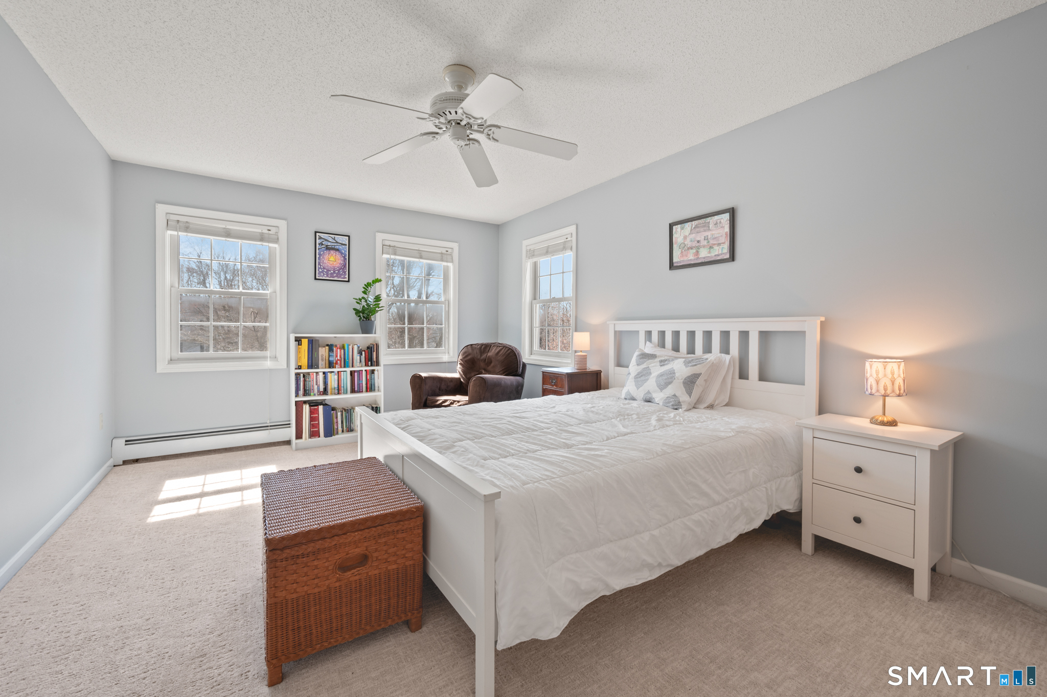 16 Gardner Tavern Road Coventry, CT 06238 - Photo 15 of 40 The primary bedroom suite is on the upper level along with 2 other bedrooms and a bonus room that is currently used as a nursery.