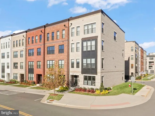 a front view of a building