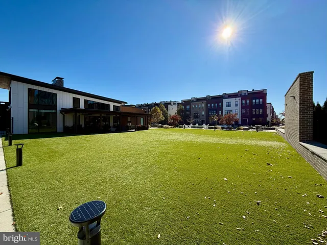 a view of roof with a city view