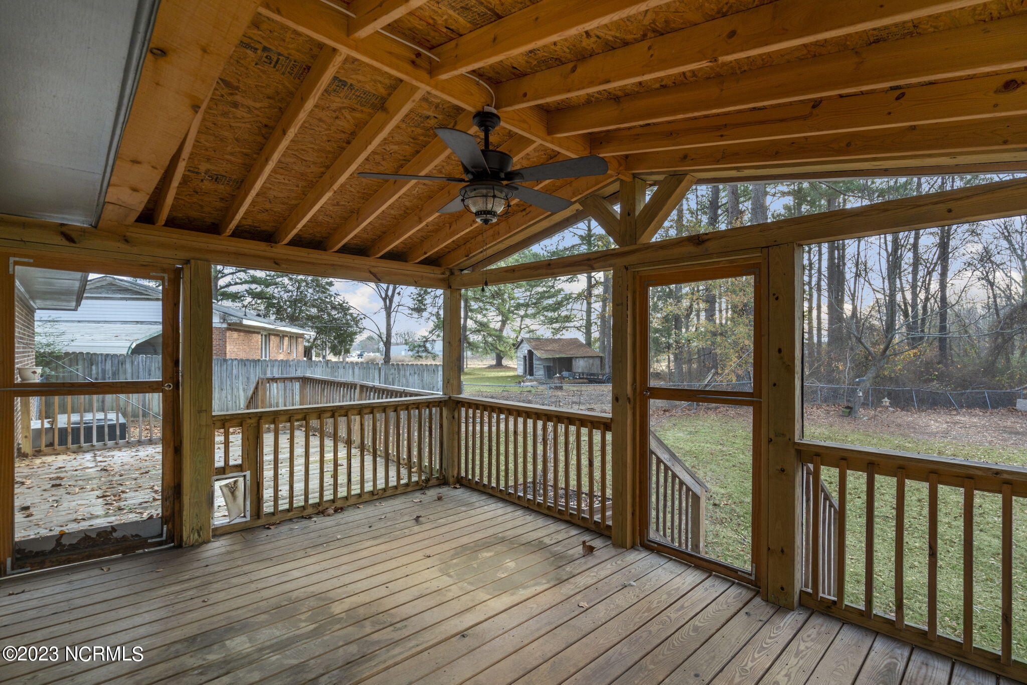 13573 Old Smithfield Road Sims, NC 27880 - Photo 22 of 33 Screened Porch