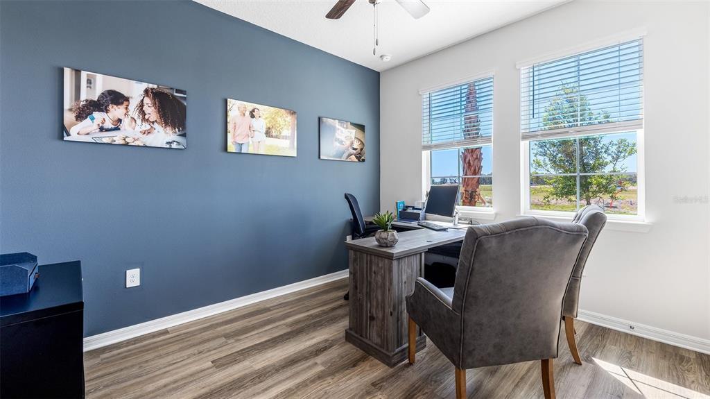 17932 Gander Terrace Lakewood Ranch, FL 34211 - Photo 21 of 52 a view of a workspace with furniture and a window