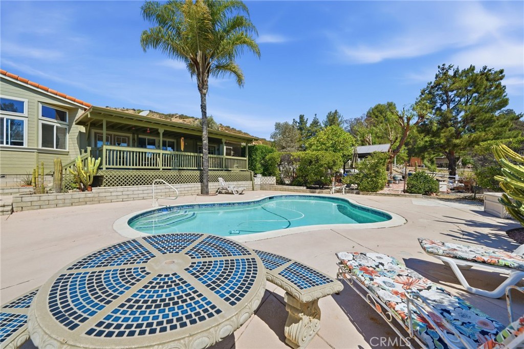 35780 Greer Road Murrieta, CA 92562 - Photo 18 of 56 Private pool area w raised, covered patio