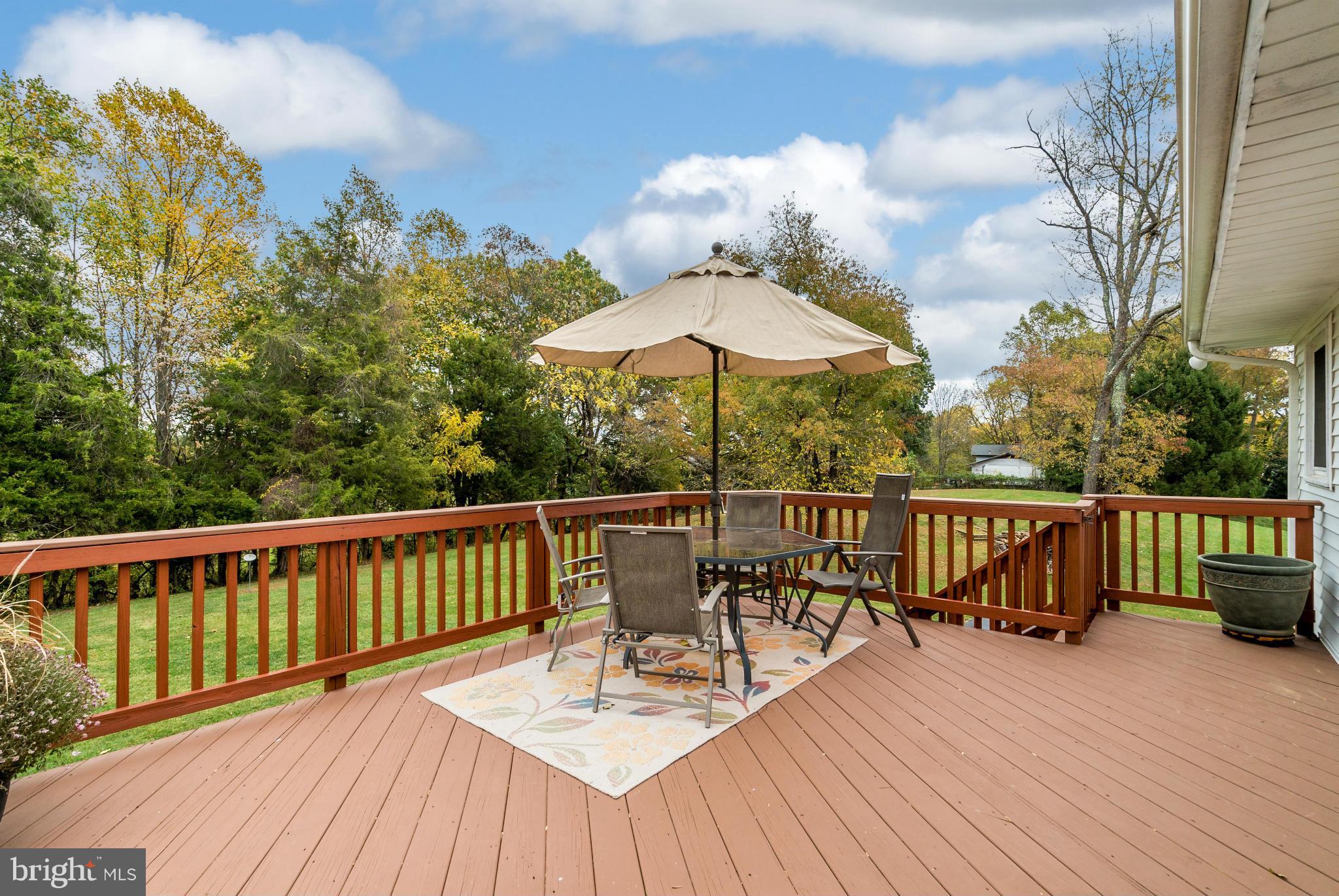 7219 Forrest Road Warrenton, VA 20187 - Photo 27 of 30 Private rear deck off the Family Room