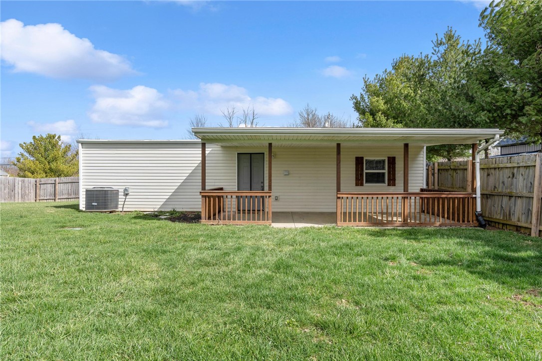 885 Hook Road Xenia, OH 45385 - Photo 23 of 33 This residence features a covered patio perfect for outdoor relaxation and entertaining.