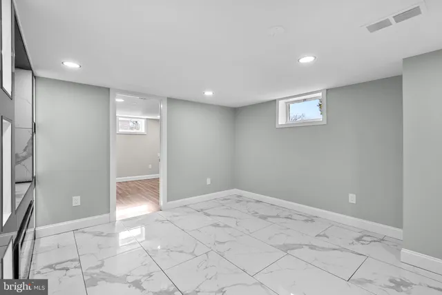 a view of empty room