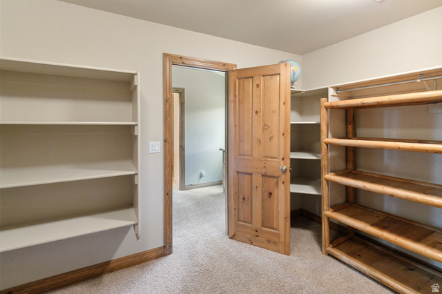 755 South Zion Ridge Drive Orderville, UT 84758 - Photo 70 of 84 Walk in closet with light carpet