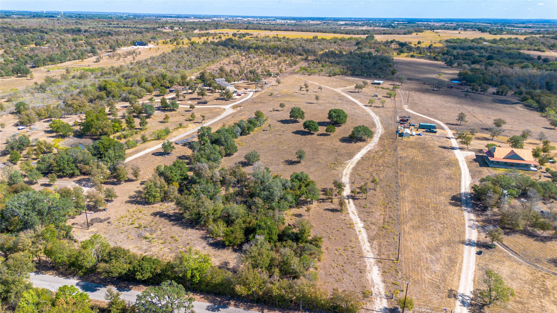 2364 Westwood Road Lockhart, TX 78644 - Photo 11 of 25 an aerial view of residential building with outdoor space