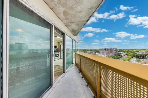 a room with gym equipment