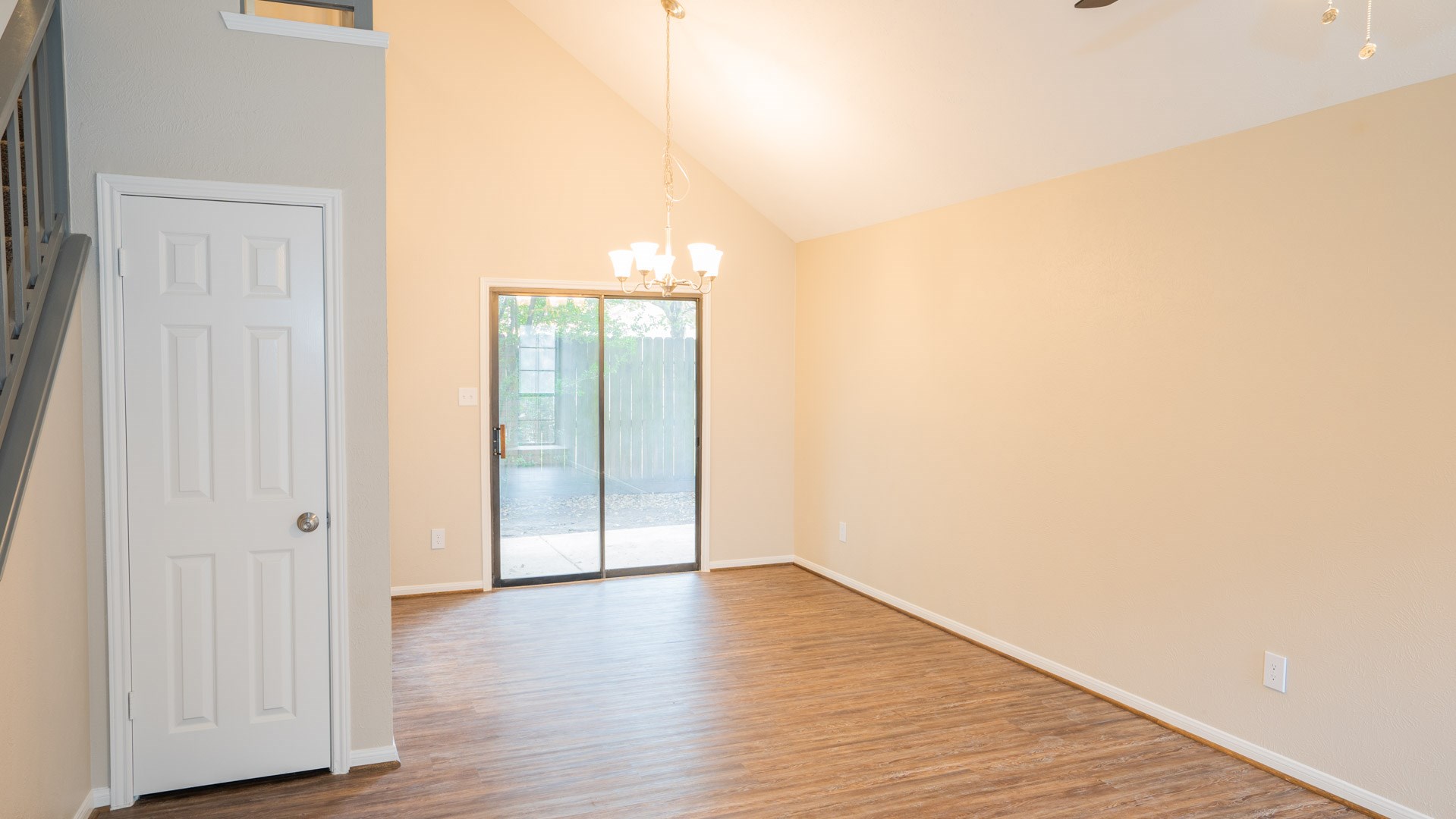 17 Regency Lane Houston, TX 77088 - Photo 7 of 23 a view of an empty room with wooden floor