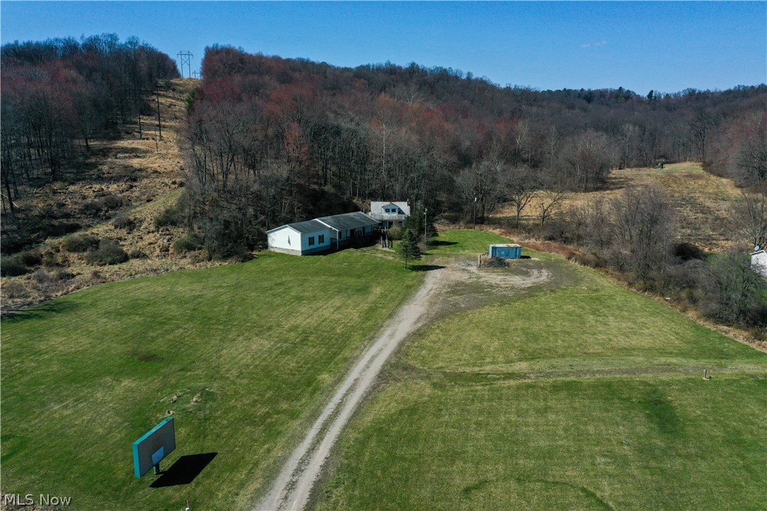10345 Marne Road Frazeysburg, OH 43822 - Photo 9 of 50 Birds eye view of property featuring a rural view