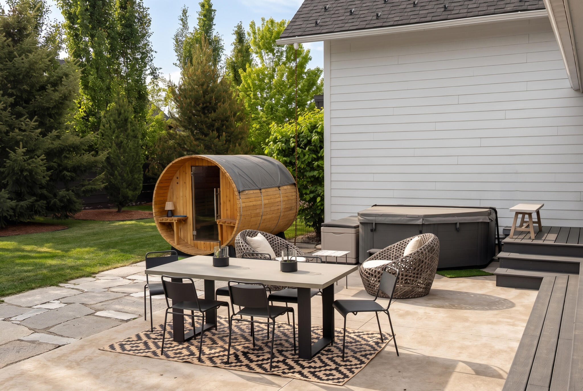 1580 Red Feather Way Hailey, ID 83333 - Photo 32 of 37 Backyard spa