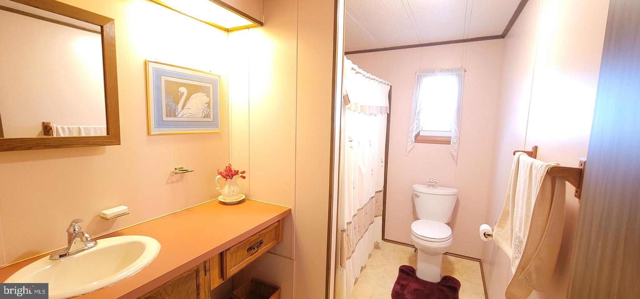 311 John Alden Drive Buena, NJ 08310 - Photo 13 of 35 a bathroom with a granite countertop sink toilet and shower