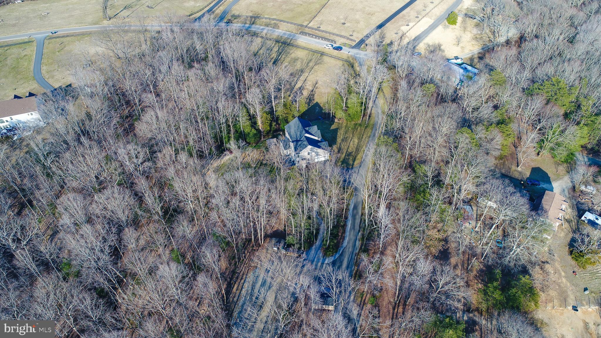 2400 Courthouse Road Stafford, VA 22554 - Photo 36 of 39 Drone shot of the 5 acres.